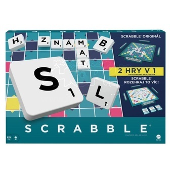 Mattel Scrabble originál 2v1 česká verze