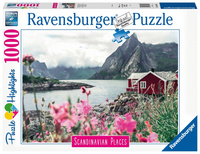 Ravensburger Puzzle Skandinávie Lofoty 1000 dílků