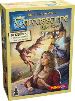 Mindok Carcassonne 3.rozšíření Princezna a drak
