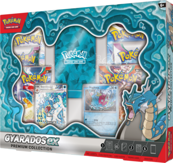 Sběratelské karty Pokémon TCG Gyarados ex Premium Collection