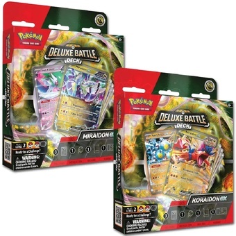 Sběratelské karty Pokémon TCG Deluxe Battle Deck - Miraidon & Koraidon