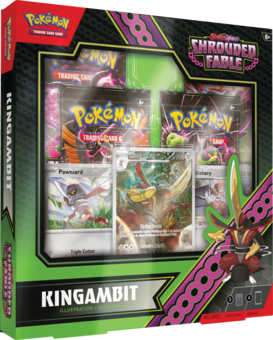 Sběratelské karty Pokémon TCG SV6.5 Shrouded Fable - Kingambit Illustration Collection