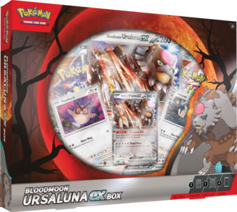 Pokémon TCG Bloodmoon Ursaluna ex Box