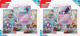 Pokémon TCG: SV07 Stellar Crown - 3 Blister