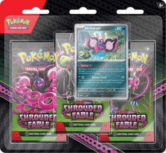 Sběratelské karty Pokémon TCG SV6.5 Shrouded Fable - 3 Blister