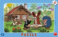 Dino Deskové puzzle Krtek na návštěvě 15 dílků