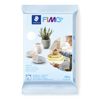 Samotvrdnoucí FIMO Air hmota Bílá 500g.