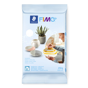 Samotvrdnoucí FIMO Air hmota Bílá 250g.