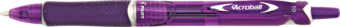 Kuličkové pero Pilot Acroball fialové BeGreen tenký hrot 0,7mm