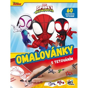 Omalovánky s tetováním Spidey