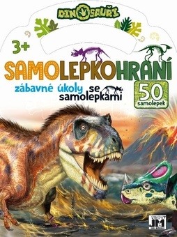 Jiri Models Zábavné úkoly Samolepkohraní Dinosauři