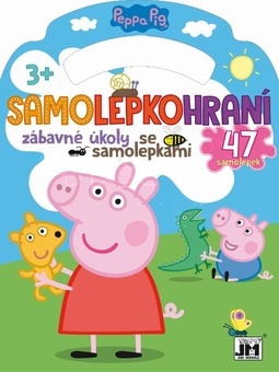 Jiri Models Zábavné úkoly Samolepkohraní Prasátko Peppa Pig