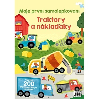 Moje první samolepkování Traktory a nákladáky