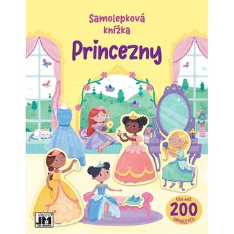 Samolepková knížka Princezny