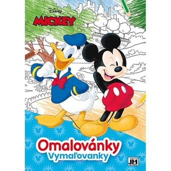 Omalovánky A4 Mickey