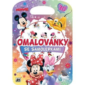 Omalovánky se samolepkami Minnie