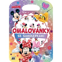 Omalovánky se samolepkami Minnie