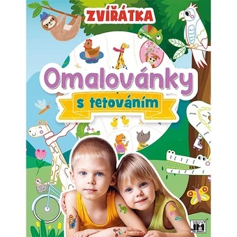 Omalovánky s tetováním Zvírátka