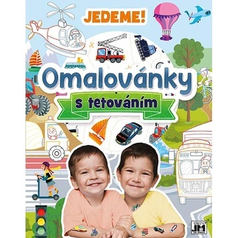 Omalovánky s tetováním Jedeme