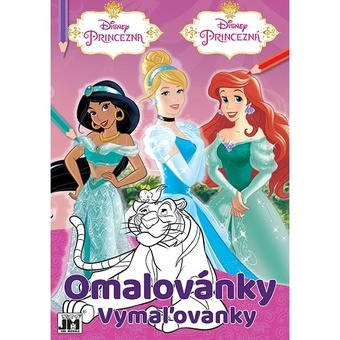 Omalovánky A4 Disney Princezny